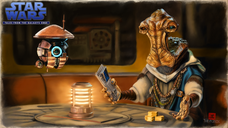 ILMxLAB reveals concept art for Part II of ‘Star Wars: Tales from the Galaxy’s Edge’ featuring Dok-Ondar
