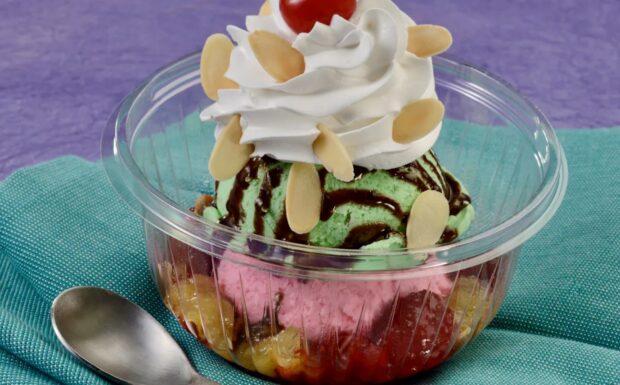 BoardWalk Ice Cream sundae