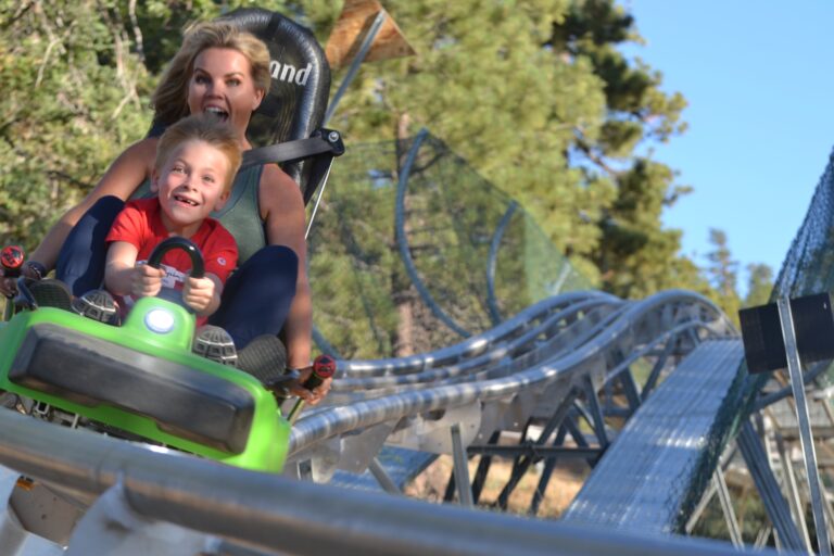 Mineshaft Coaster is the first mountain coaster in California