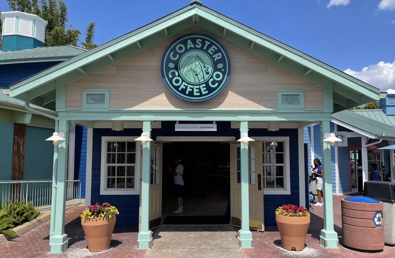 Roller coaster fans can get their caffeine fix at Coaster Coffee Co.