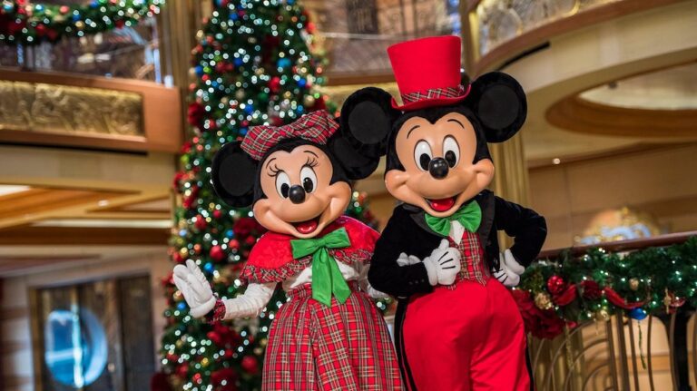 Celebrate holidays at sea aboard Disney Cruise Line in 2022