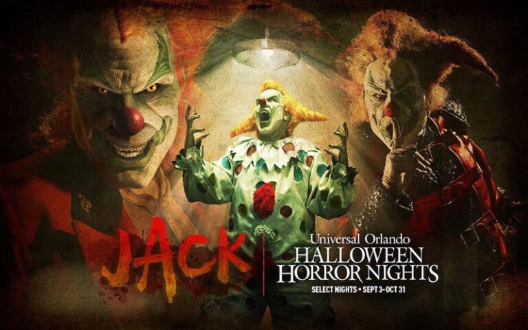 Jack the Clown officially returning to Halloween Horror Nights at Universal Orlando, select tickets now on sale