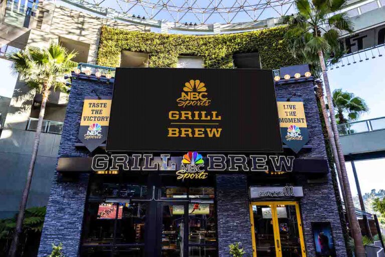 NBC Sports Grill & Brew now open at Universal CityWalk Hollywood