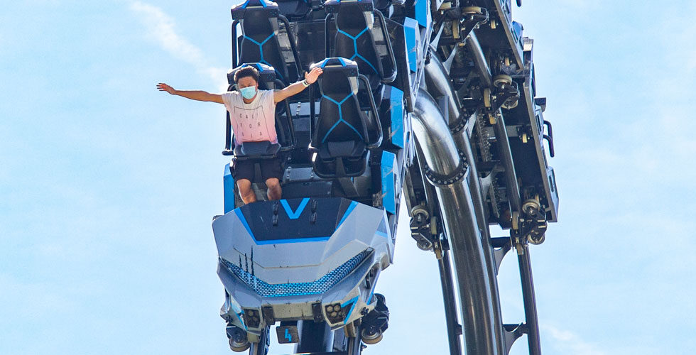 VelociCoaster one millionth rider