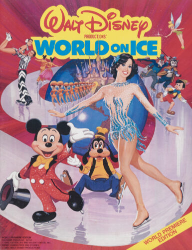 Walt Disney's World On Ice Program Book (1981)