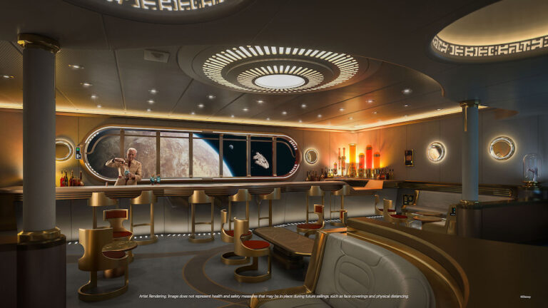 New details revealed for Star Wars: Hyperspace Lounge on the Disney Wish