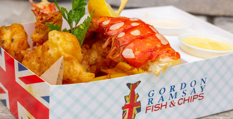 Gordon Ramsay Fish & Chips now open at Icon Park Orlando