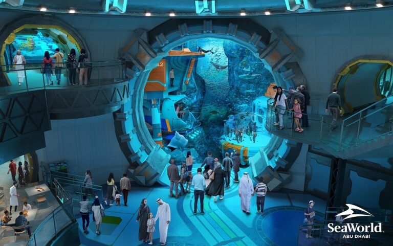 SeaWorld Abu Dhabi is building the world’s largest aquarium