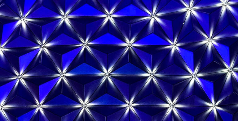 Spaceship Earth’s new lights will tell a story of connection at Epcot