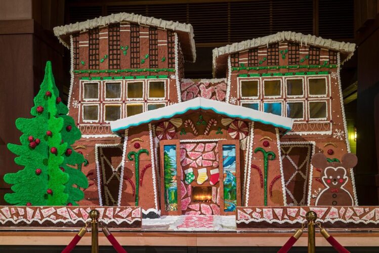 grand californian gingerbread house