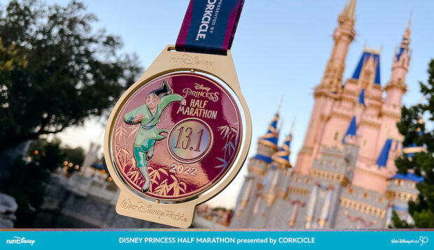 Disney Princess Half Marathon medal