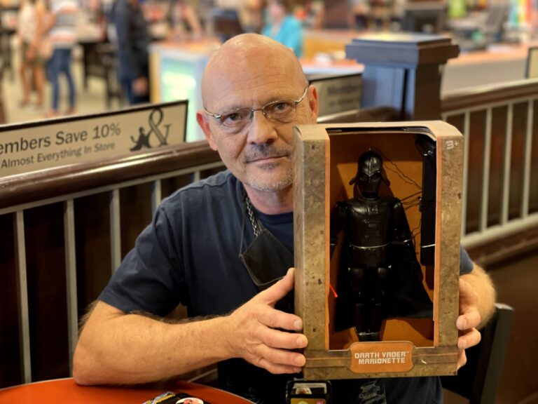 Meet master props maker David Hyde, designer of Disney’s Darth Vader marionette and more