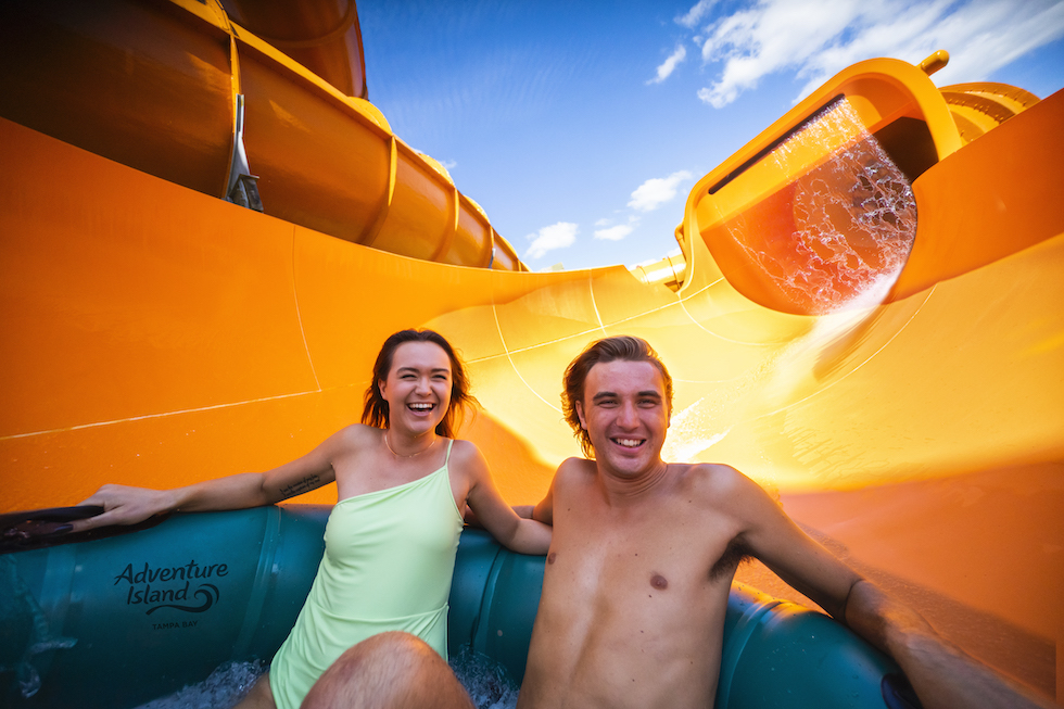 Two new thrill slides opening March 2022 at Adventure Island