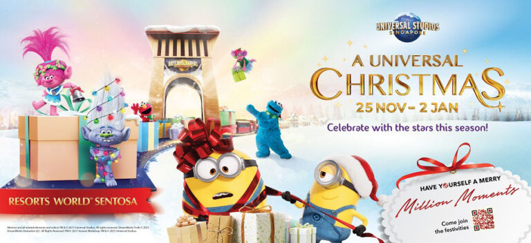 ‘A Universal Christmas’ brings new holiday experiences to Universal Studios Singapore