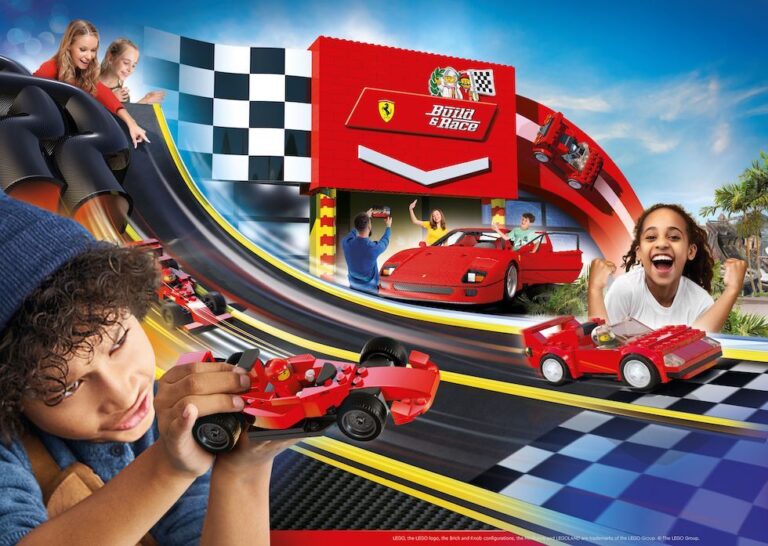 Legoland California Resort announces Ferrari ‘Build and Race’ attraction