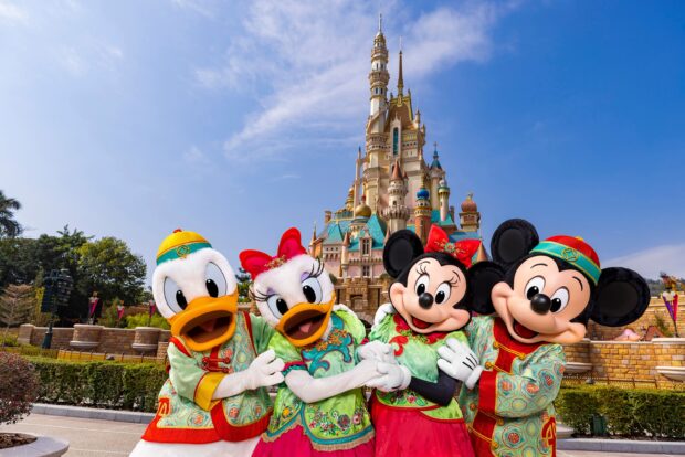 Hong Kong Disneyland Resort in 2022 - Chinese New Year