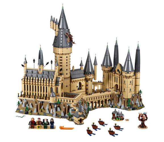A massive Hogwarts Castle matches Universal Parks around the world.