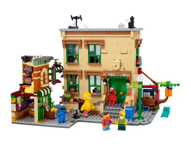 Sesame Street, Lego bricks, Christmas presents, all loved.