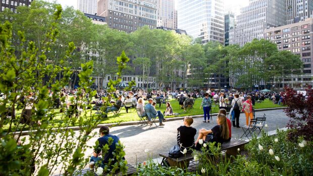 Top Attractions in New York City - Bryant Park
