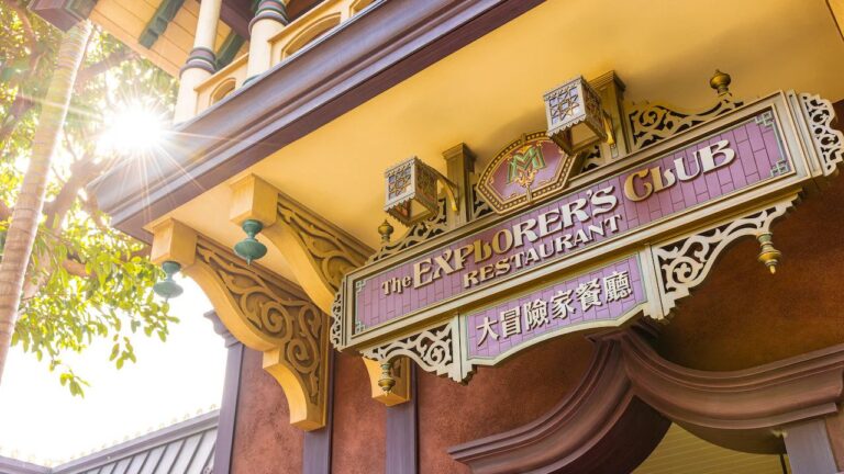 Explorer’s Club Restaurant at Hong Kong Disneyland getting S.E.A.-inspired changes