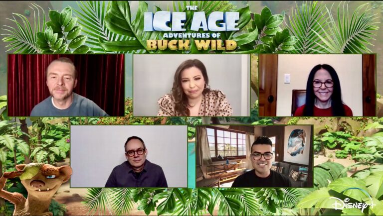 Stars and filmmakers discuss ‘The Ice Age Adventures of Buck Wild’