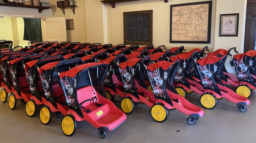 New Mickey-themed strollers arrive at Magic Kingdom