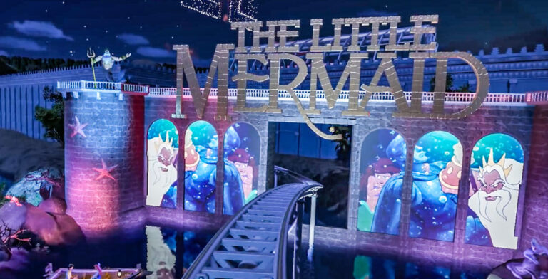 Theme park fan creates viral ‘The Little Mermaid’ roller coaster concept