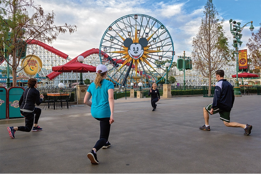 Disneyland Group Fitness Classes - Boot Camp