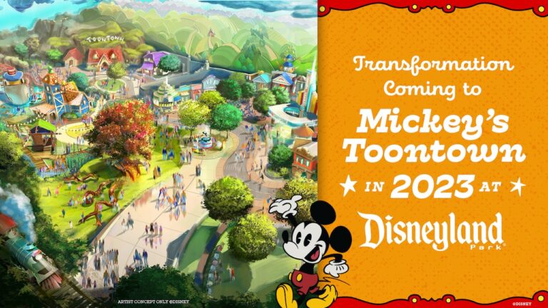 Mickey’s Toontown at Disneyland to close for about a year