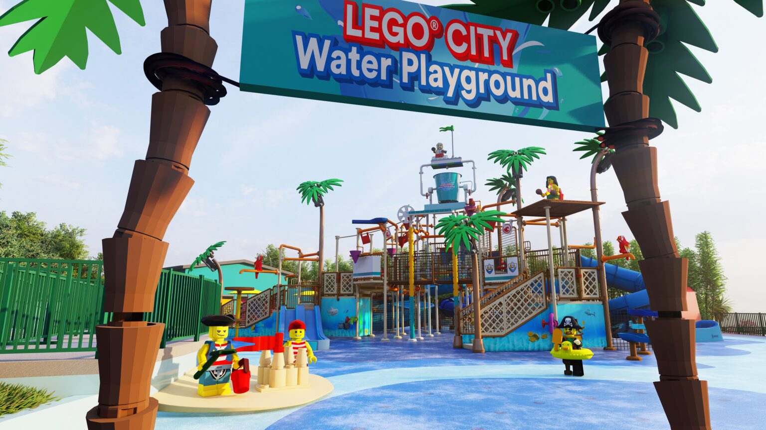 Legoland New York previews new Lego City Water Playground