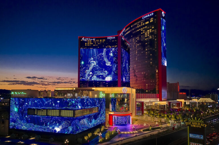 ‘Glow’ multimedia spectacular lights up the Las Vegas Strip