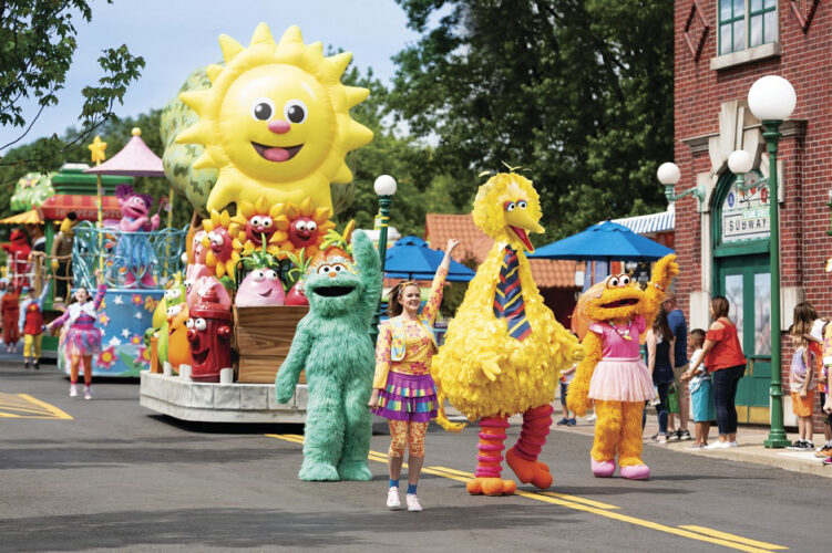 Sesame Street parade