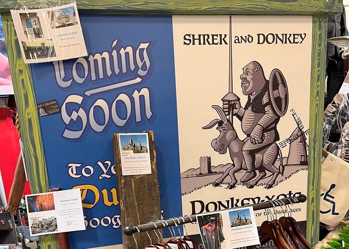 Own a prop from Universal Studios’ Shrek 4-D attraction