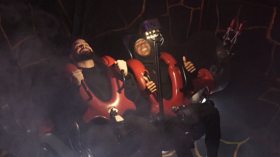 SlingShot launches riders skyward over Sunset Walk