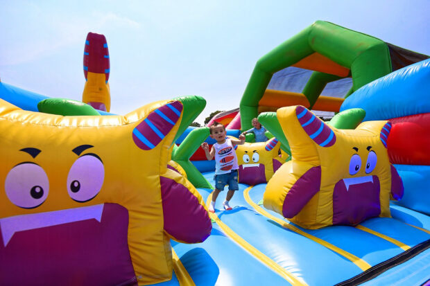 World's Largest Bounce House The Giant