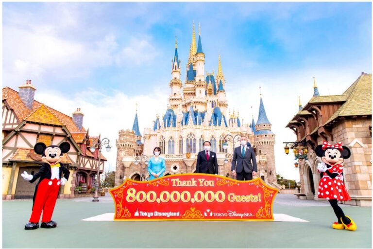 Tokyo Disney Resort welcomes its 800 millionth guest
