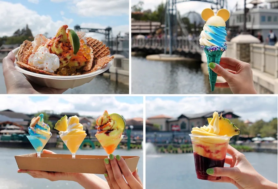 Walt Disney World - New Springtime food - Swirls on the Water