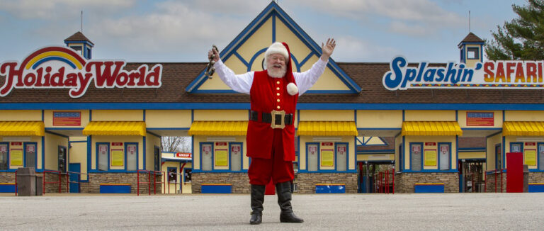 Holiday World welcomes Santa back for in-person hugs