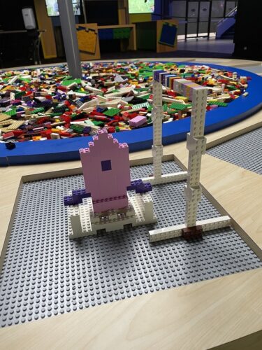 kennedy space center lego free-build table