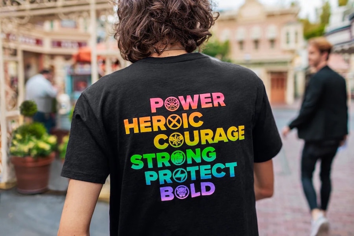 Disney Pride Collection - Marvel shirt