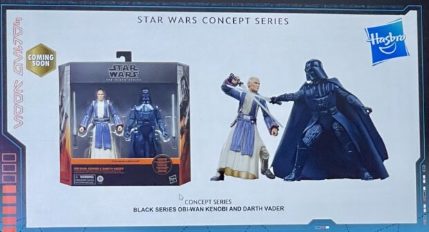 New Star Wars Merchandise - Obi-Wan and Darth Vader figures