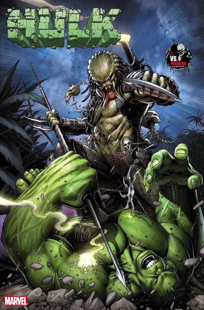 Predator variant covers - Hulk