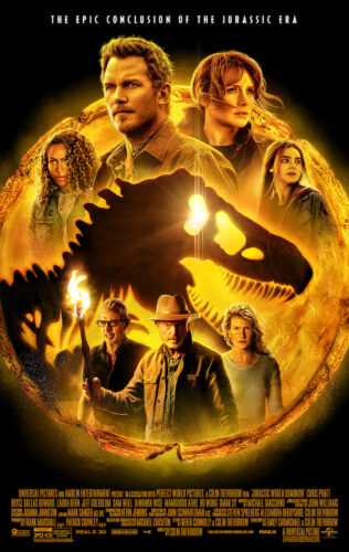 Jurassic World Dominion movie poster