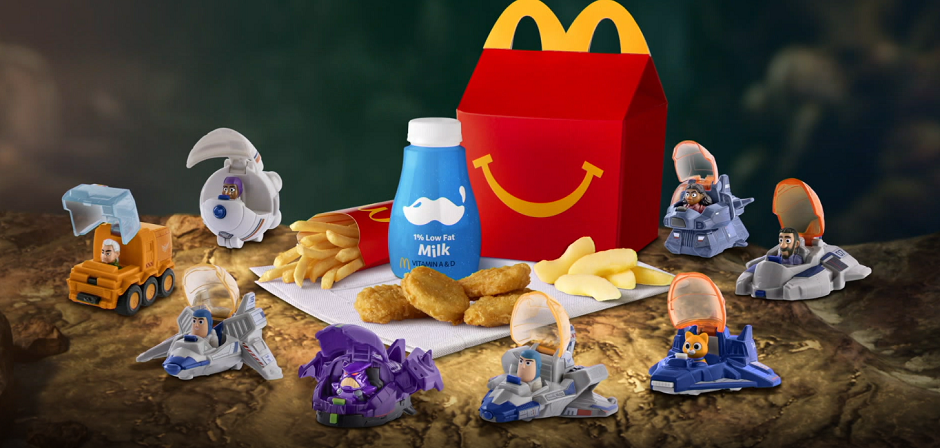 lightyear happy meal toys