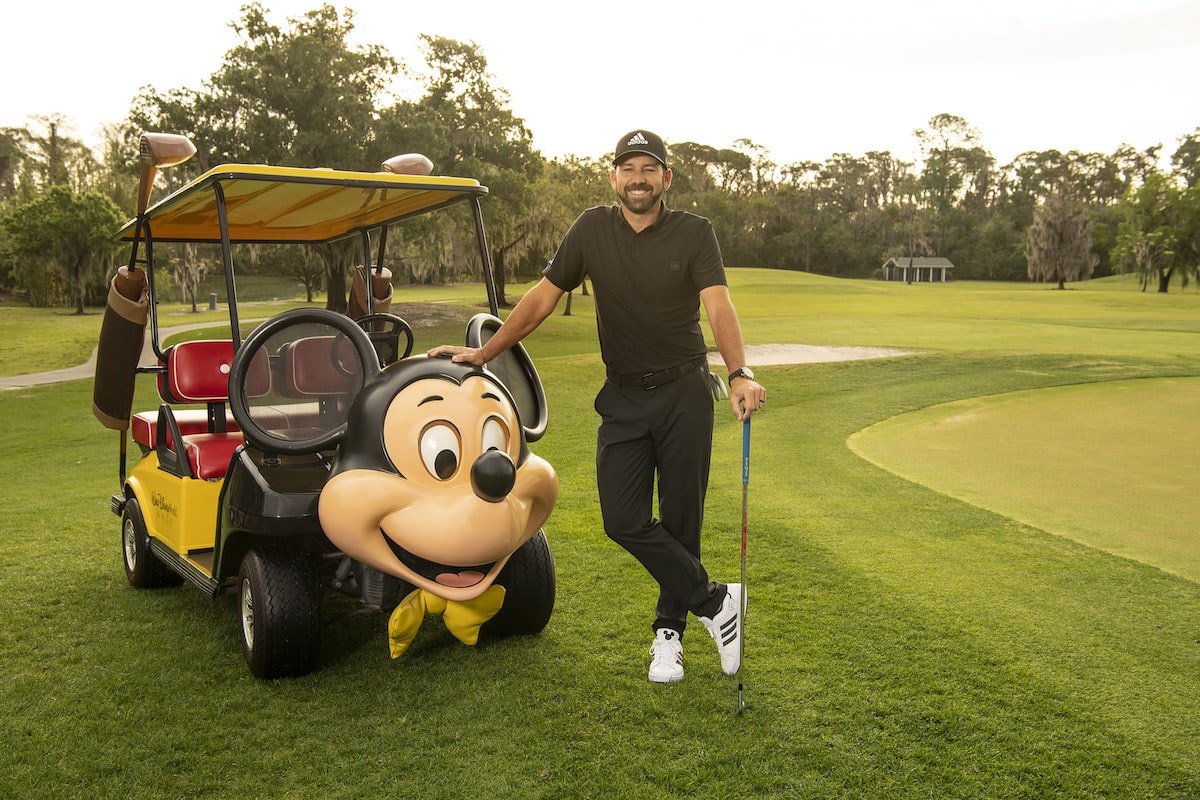Sergio Garcia at Disney's Magnolia Golf Course