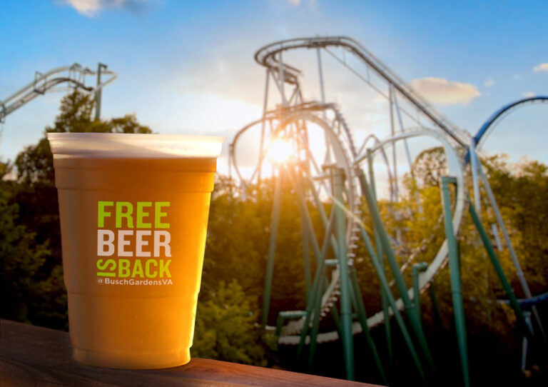 Free beer returns to SeaWorld and Busch Gardens parks!