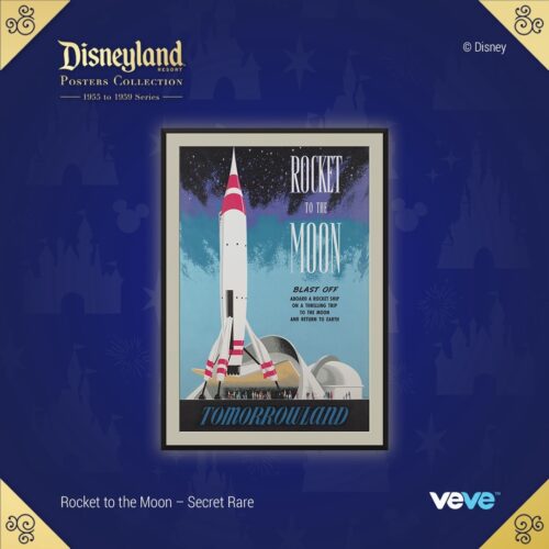 Disney NFT collections - Disneyland Poster Series