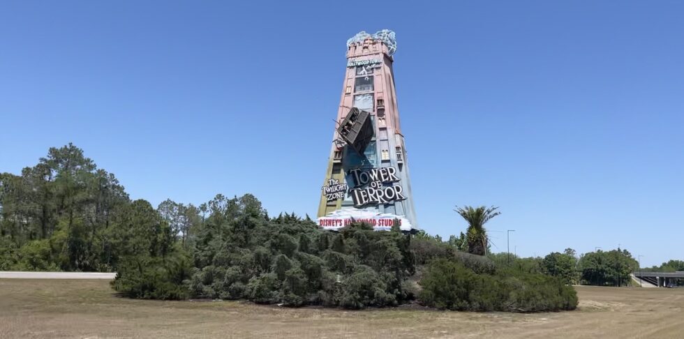 tower of terror billboard demolished