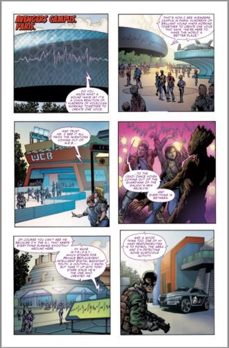 Avengers Campus Paris comic book - Page 2