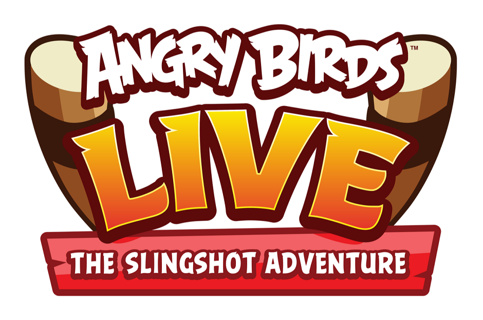 angry birds live the slingshot adventure logo